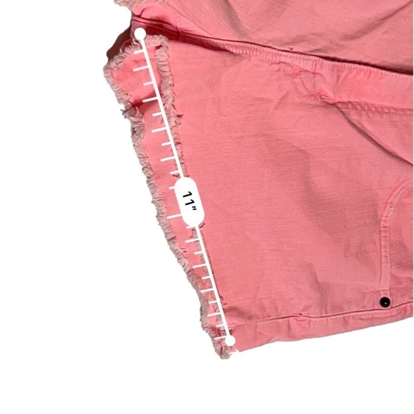 Ralph lauren pink denim shorts size 29 - Picture 6 of 7